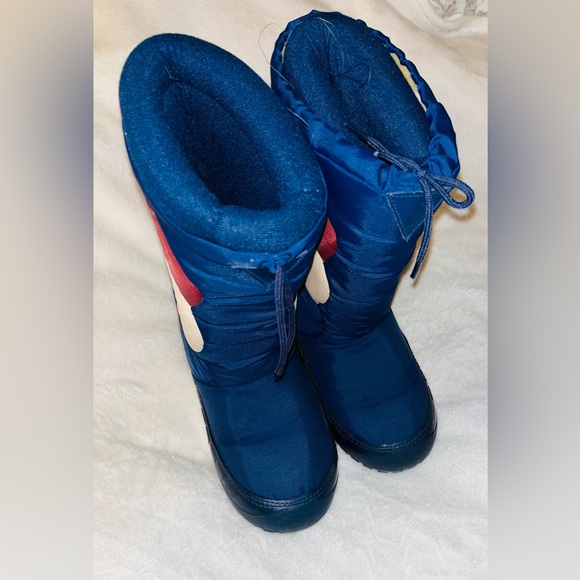 Vintage Colorblock Snow Moon Puffer Boots sz 9 - Picture 2 of 12